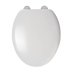 Croydex Grasmere Flexi-Fix Toilet Seat - White (WL601422H) - thumbnail image 1