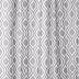 Croydex Grey Medallion Textile Shower Curtain (AF290231H) - thumbnail image 1