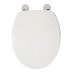 Croydex Kielder Flexi-Fix Toilet Seat- White (WL600822H) - thumbnail image 1