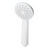 Croydex Leo One Function Shower Handset - White (AM172922PB) - thumbnail image 1