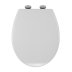 Croydex Luminoso Self Lighting Toilet Seat - White (WL533122E) - thumbnail image 1