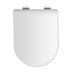 Croydex Malo Flexi-Fix Toilet Seat - White (WL611022H) - thumbnail image 1