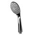 Croydex Nero One Function Shower Head - Chrome (AM173941) - thumbnail image 1