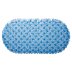 Croydex Pebbles Bath Mat - Blue (AG300024) - thumbnail image 1