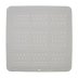 Croydex Plain Cushioned Shower Mat - White (BD203022) - thumbnail image 1