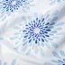 Croydex Splash Shower Curtain - White/Blue (AF288424) - thumbnail image 1