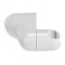 Croydex Wall-Mounted Shower Head Holder - White (AM150622) - thumbnail image 1