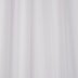Croydex White Textile Hook 'N' Hang Shower Curtain (AF289022) - thumbnail image 1