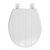 Croydex Windermere Sit Tight Toilet Seat - White (WL600422H) - thumbnail image 1