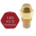 Danfoss Oil Nozzle - S 45 Degree x 1.50 Gal/h (D01-030F4928) - thumbnail image 1