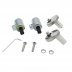 Daryl Reve toilet seat hinge pack - stainless steel (ETA024-CP) - thumbnail image 1