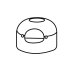 Delabie Handle (790BUT) - thumbnail image 1