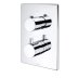 Deva Kaha Thermostatic Concealed Shower Valve - Chrome (KAHA 1DA) - thumbnail image 1