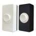 Eterna BPWB Wired Bell Push - Black / White (BPWB) - thumbnail image 1
