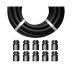 Flex-it 20mm Polpropylene Contractor Pack - Black (PR20) - thumbnail image 1