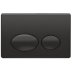 Fluidmaster T-Series Tactile Dual Flush ABS Plate - Black (P61-0190-0240) - thumbnail image 1