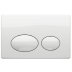 Fluidmaster T-Series Tactile Dual Flush ABS Plate - White (P61-0130-0240) - thumbnail image 1