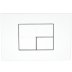 Fluidmaster T-Series Tile Dual Flush ABS Plate - White (P45-0130-0240) - thumbnail image 1