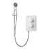 Gainsborough Slim Mono Electric Shower 9.5kW - White (GSM95) - thumbnail image 1