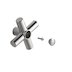Gainsborough temperature control handle - chrome (900208) - thumbnail image 1