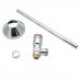 Geberit 1/2" angle stop valve - chrome (215.085.21.1) - thumbnail image 1