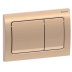 Geberit Alpha01 Dual Flush Plate - Square - Red Gold (115.055.QA.1) - thumbnail image 1