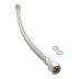 Geberit 285mm 3/8" braided hose (240.069.00.1) - thumbnail image 1