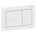 Geberit Alpha01 Dual Flush Plate - Square - Gloss White (115.055.11.1) - thumbnail image 1