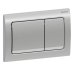Geberit Alpha01 Dual Flush Plate - Square - Matt Chrome (115.055.46.1) - thumbnail image 1