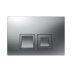 Geberit Delta35 Dual Flush Plate - Matt Chrome (115.135.46.1) - thumbnail image 1