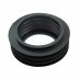 Geberit flush pipe seal - black fin 45mm (119.668.00.1) - thumbnail image 1
