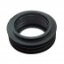 Geberit flush pipe seal - black fin 45mm (119.668.00.1) - thumbnail image 1