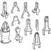 Geberit flush valve bracket pack (241.167.00.1) - thumbnail image 1