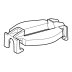 Geberit flush valve handle crown - alpine white (242.975.11.1) - thumbnail image 1