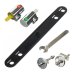 Geberit Geberit WC Seat Hinges - Soft-Closing Mechanism (244.202.00.1) - thumbnail image 1