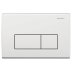 Geberit Kappa50 Dual Flush Plate - White (115.260.11.1) - thumbnail image 1