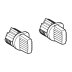 Geberit locking pins (pair) (243.305.00.1) - thumbnail image 1