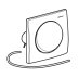 Geberit Mambo pneumatic flush plate (241.164.00.1) - thumbnail image 1