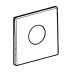 Geberit Mambo urinal cover plate - stainless steel (241.923.FW.1) - thumbnail image 1