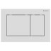Geberit Omega30 Dual Flush Plate - White (115.080.01.1) - thumbnail image 1