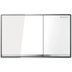Geberit Omega60 dual flush plate - white glass (115.081.SI.1) - thumbnail image 1
