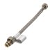 Geberit Reinforced braided hose - 3/8"–1/2" for AquaClean Tuma (243.497.00.1) - thumbnail image 1
