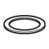 Geberit reinforced braided hose O'ring (241.487.00.1) - thumbnail image 1