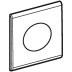 Geberit Samba urinal cover plate - chrome (241.921.21.1) - thumbnail image 1
