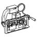 Geberit Sigma 8cm electronic lifting device (243.356.00.1) - thumbnail image 1