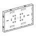 Geberit Sigma support plate with sight frame (243.307.21.1) - thumbnail image 1