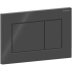 Geberit Sigma01 Dual Flush Plate - Square - Black (115.660.DW.1) - thumbnail image 1