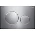 Geberit Sigma20 dual flush plate - brushed/matt chrome (115.882.KH.1) - thumbnail image 1