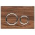 Geberit Sigma21 Dual Flush Plate - Black Walnut / Chrome (115.884.JX.1) - thumbnail image 1