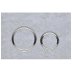 Geberit Sigma21 Dual Flush Plate - Concrete Look / Chrome (115.884.JV.1) - thumbnail image 1